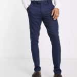 Dark Blue Men Suit